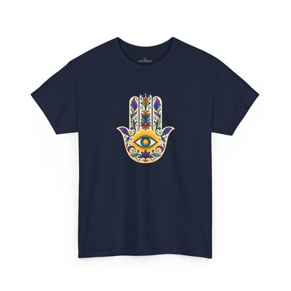 Hamsa Protective Symbol Tee - Astral Signature