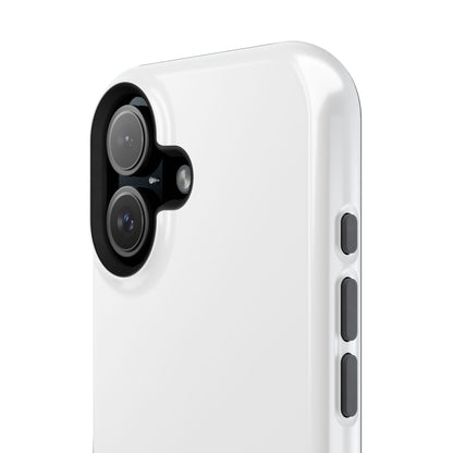 White Phone Case - Impact-Resistant White iPhone & Samsung Galaxy Case by Astral Signature