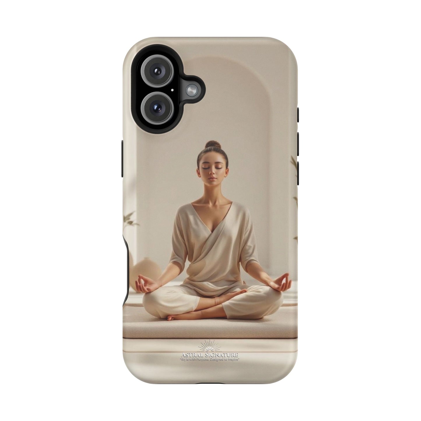 3D Yogi Phone Cases with Symbols and Protection, iPhone Cases with meaning by Astral Signature