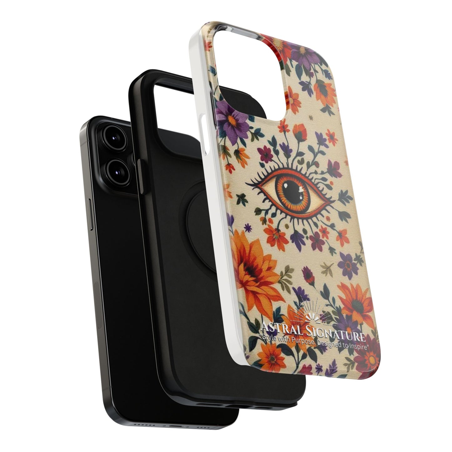 Phone Cases - Eye of God Symbol Impact-Resistant Case by Astral Signature