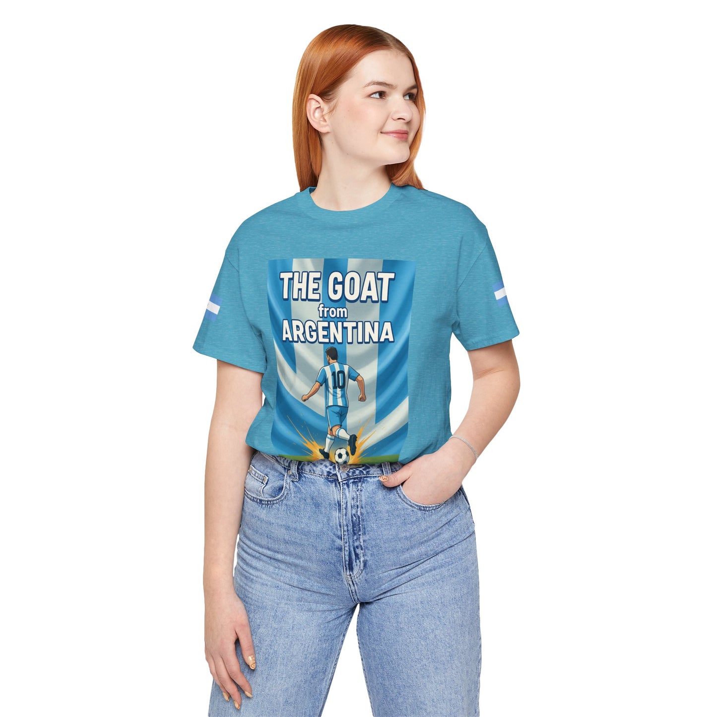 The GOAT from ARGENTINA Team Tee - Casual Fashion T-Shirt, USA World Cup 2026 Limited Edition