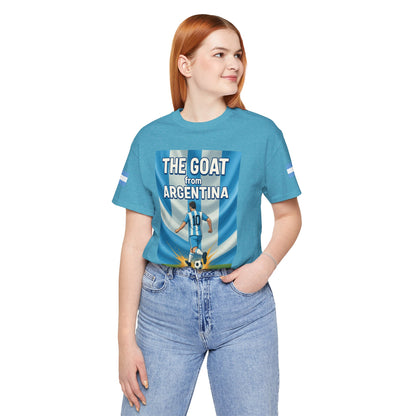 The GOAT from ARGENTINA Team Tee - Casual Fashion T-Shirt, USA World Cup 2026 Limited Edition