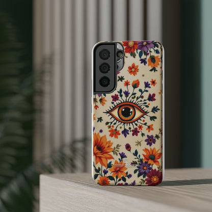 Phone Cases - Eye of God Symbol Impact-Resistant Case by Astral Signature