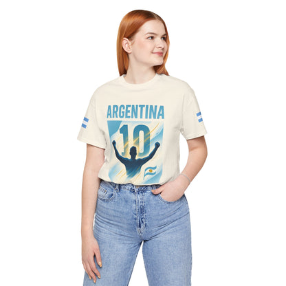 Argentina Legend from Rosario Team Tee - Casual Fashion T-Shirt, USA World Cup 2026 Limited Edition