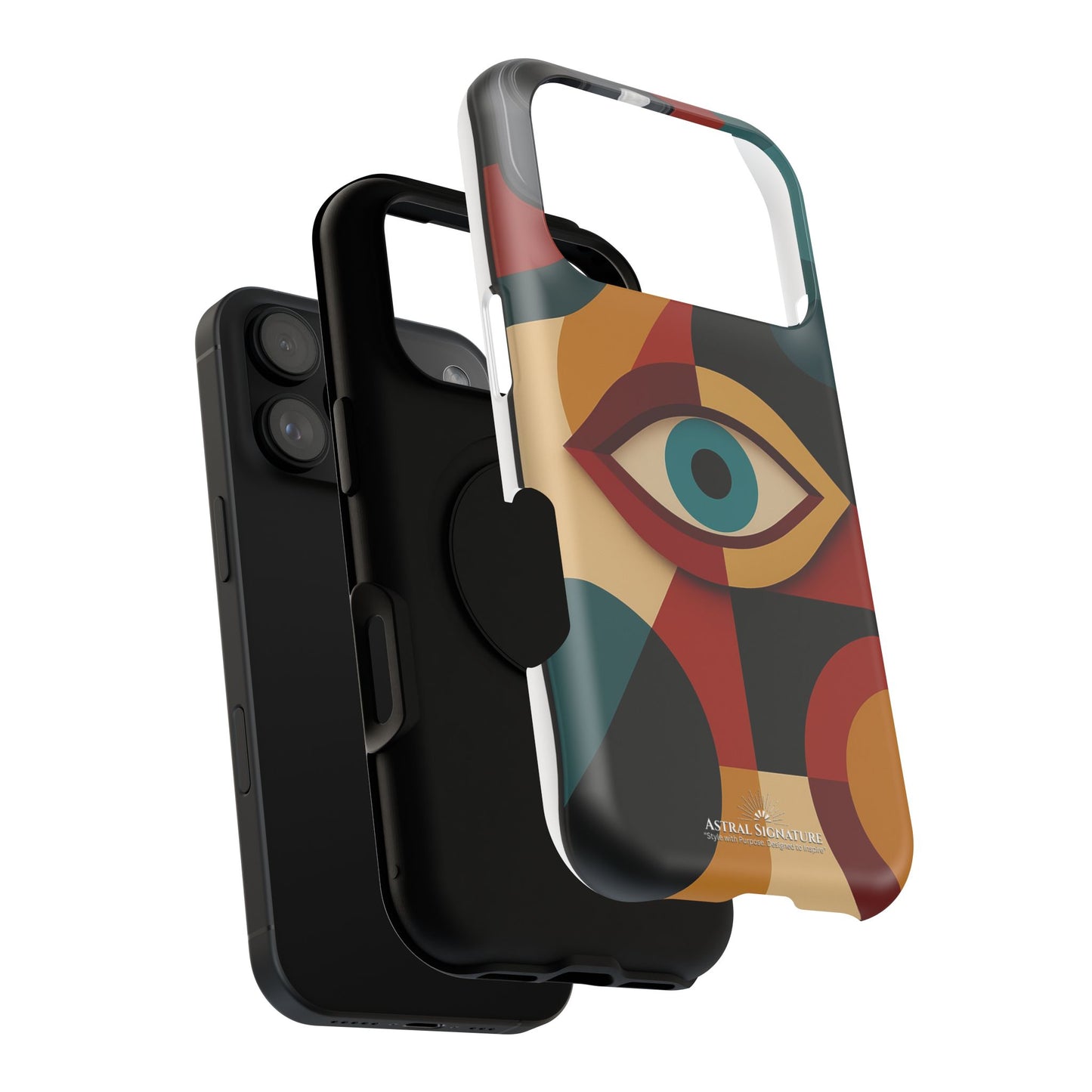 Phone Cases - Astral Eye of God Symbol for Protection by Astral Signature