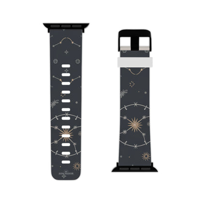 Cosmic Bohemian Apple Watch Band — Astral Signature Pattern