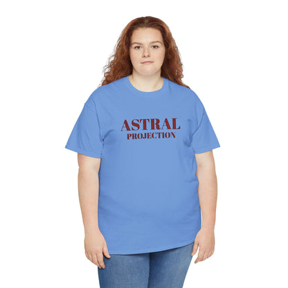 Astral Projection Tee, Spiritual Shirt, Cosmic Vibe Apparel, Unique Graphic T-Shirt, Motivational Clothing, Meditation Tee