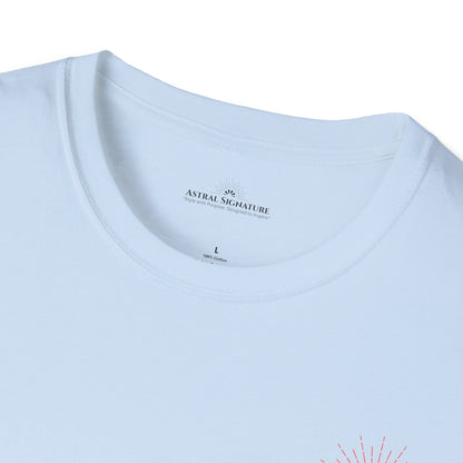 Camiseta unisex negra con el logotipo de Astral Signature