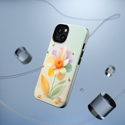 Phone Case Impact-Resistant, Calming 3D Flower Phone Case Impact-Resistant Case for Kids and Adults - Astral Signature