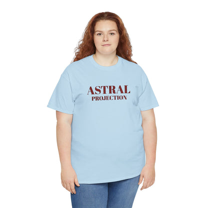 Astral Projection Tee, Spiritual Shirt, Cosmic Vibe Apparel, Unique Graphic T-Shirt, Motivational Clothing, Meditation Tee