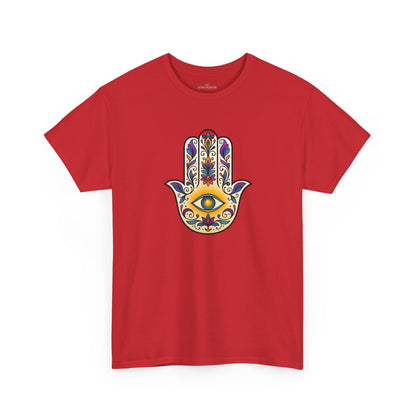 Hamsa Protective Symbol Tee - Astral Signature