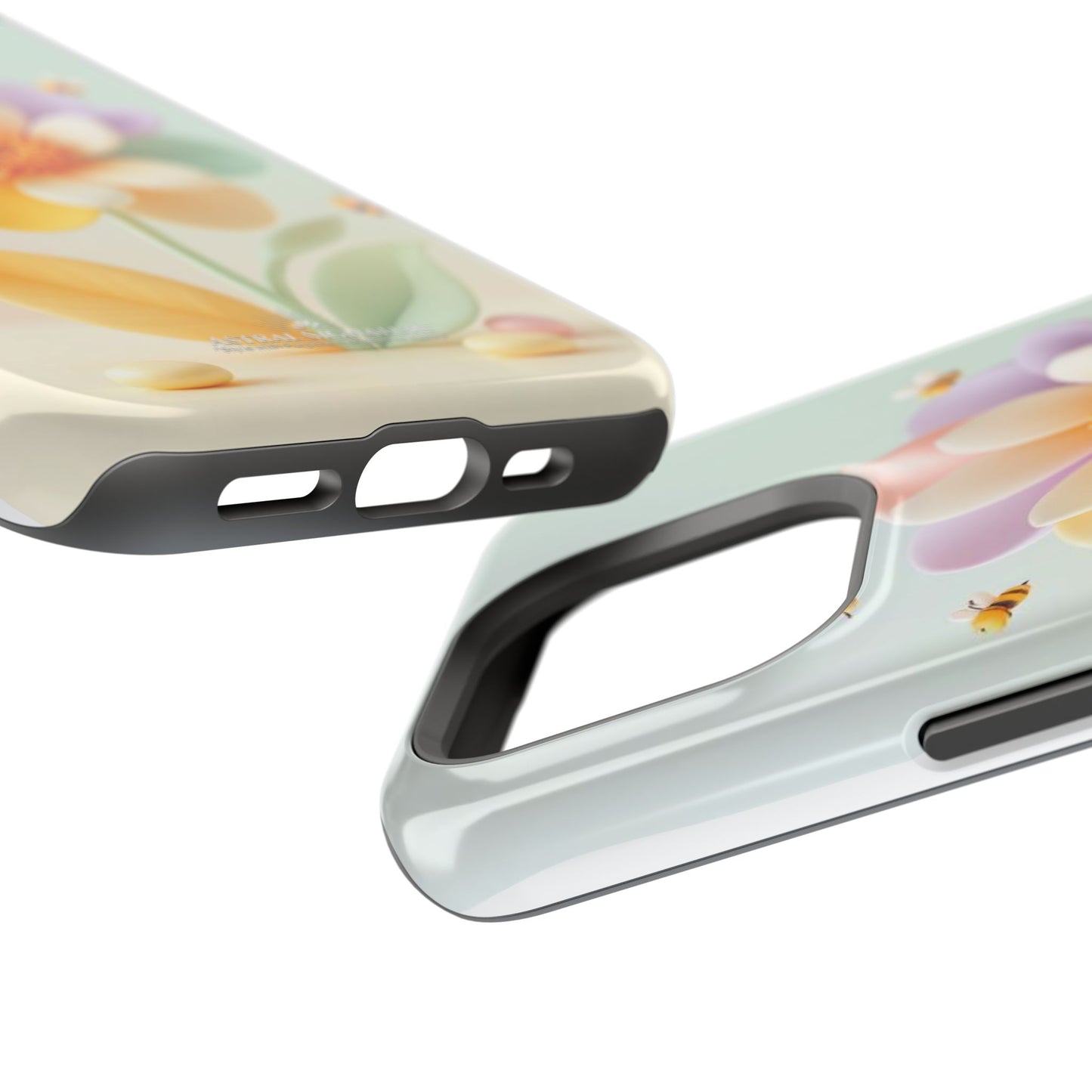 Phone Case Impact-Resistant, Calming 3D Flower Phone Case Impact-Resistant Case for Kids and Adults - Astral Signature