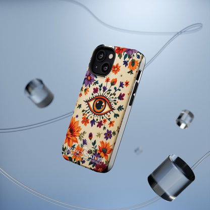 Phone Cases - Eye of God Symbol Impact-Resistant Case by Astral Signature