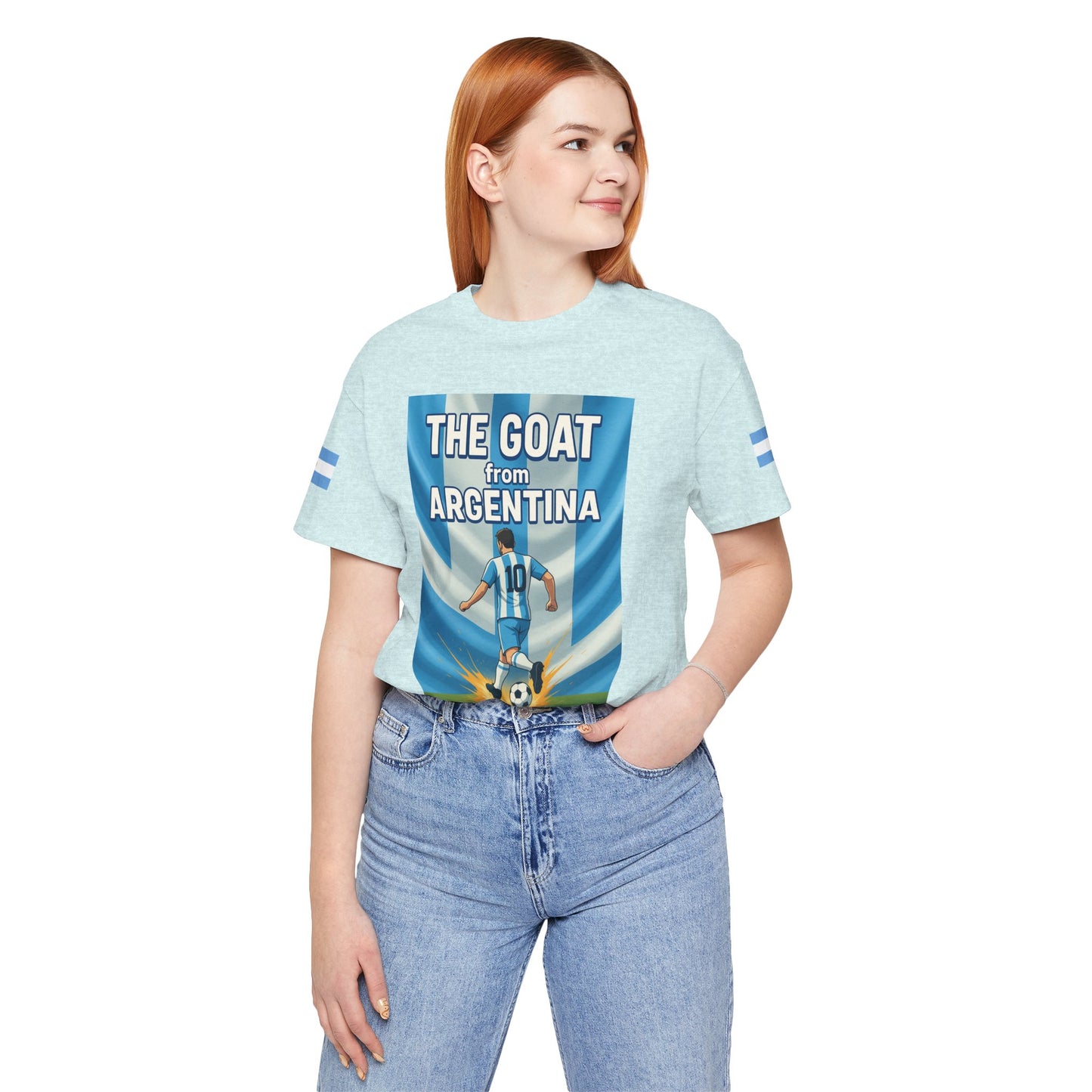 The GOAT from ARGENTINA Team Tee - Casual Fashion T-Shirt, USA World Cup 2026 Limited Edition