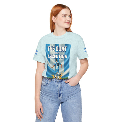 The GOAT from ARGENTINA Team Tee - Casual Fashion T-Shirt, USA World Cup 2026 Limited Edition