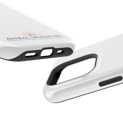 White Phone Case - Impact-Resistant White iPhone & Samsung Galaxy Case by Astral Signature