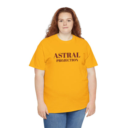 Astral Projection Tee, Spiritual Shirt, Cosmic Vibe Apparel, Unique Graphic T-Shirt, Motivational Clothing, Meditation Tee
