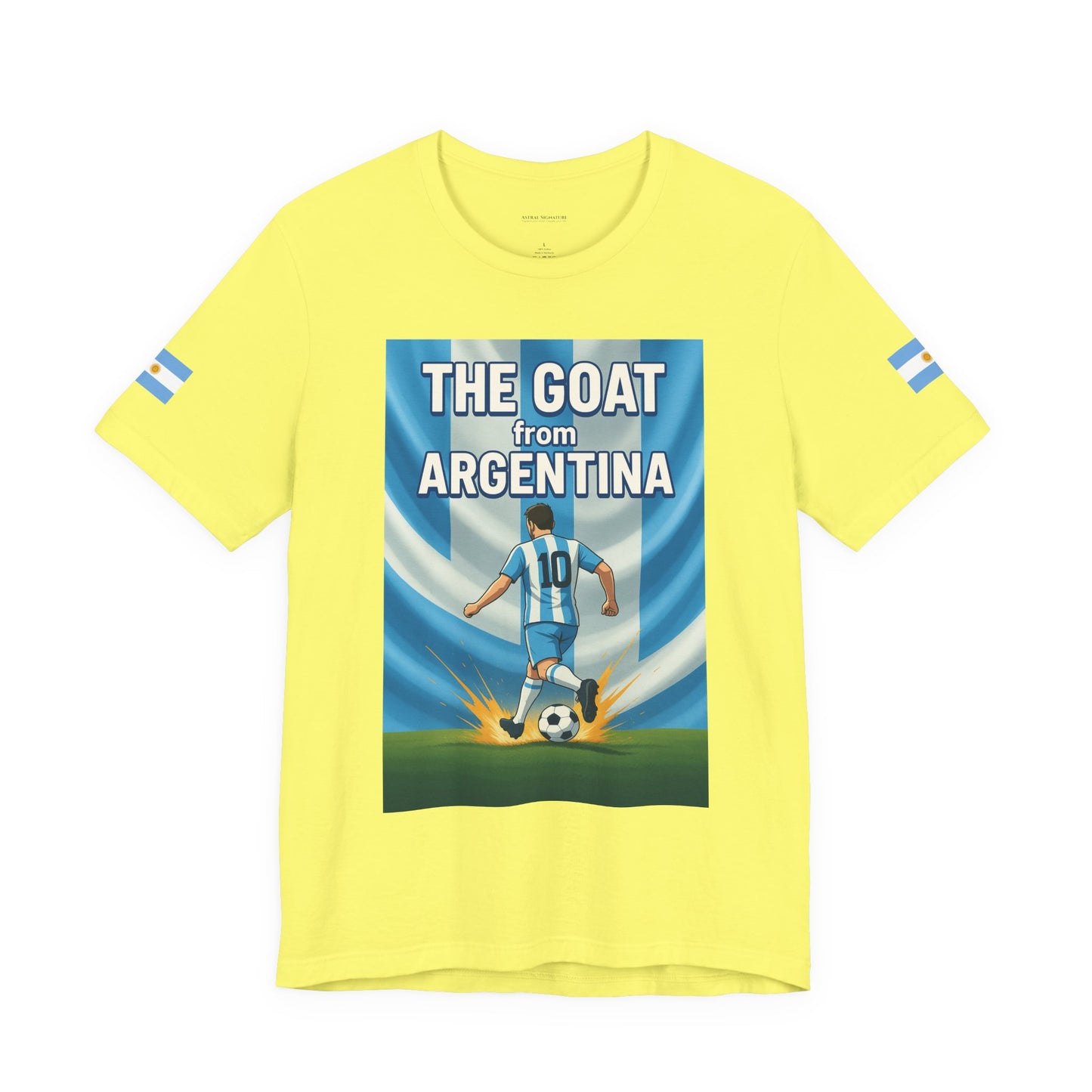 The GOAT from ARGENTINA Team Tee - Casual Fashion T-Shirt, USA World Cup 2026 Limited Edition