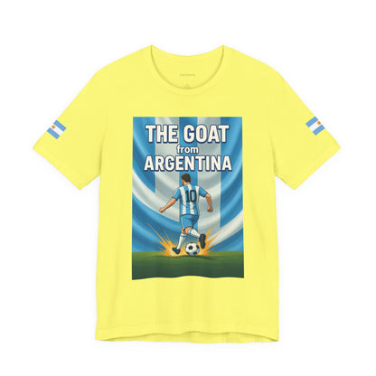 The GOAT from ARGENTINA Team Tee - Casual Fashion T-Shirt, USA World Cup 2026 Limited Edition