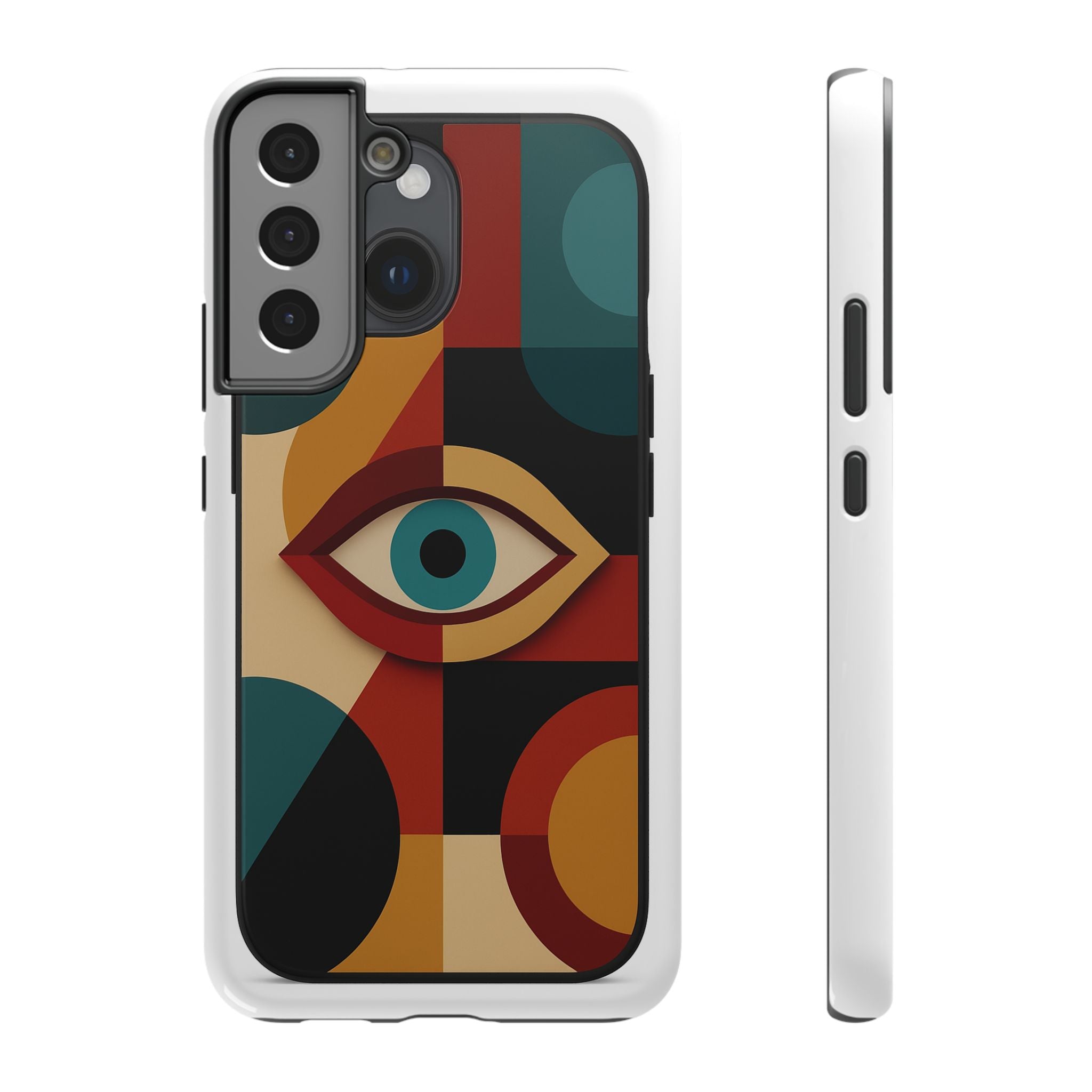 Close view of Astral Signature Spiritual Symbol Phone Cases reflecting personal style.
