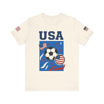 Casual Fashion T-Shirt - GO USA Team Tee, World Cup 2026 Limited Edition