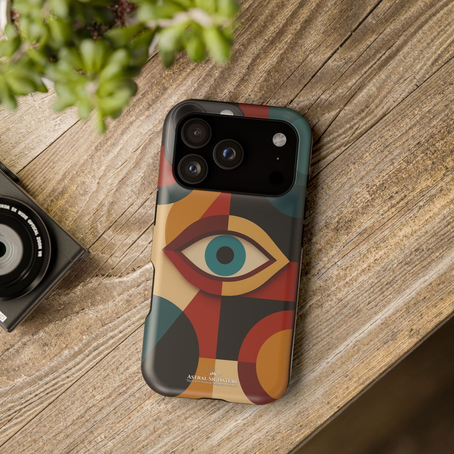 Phone Cases - Astral Eye of God Symbol for Protection by Astral Signature