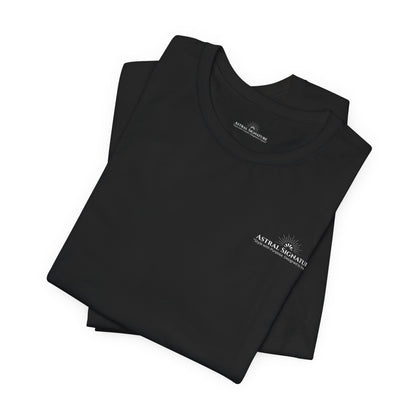 Astral Signature Tee, Unisex T-shirt in darker Colors, Gift for Friends, by Astral Signature