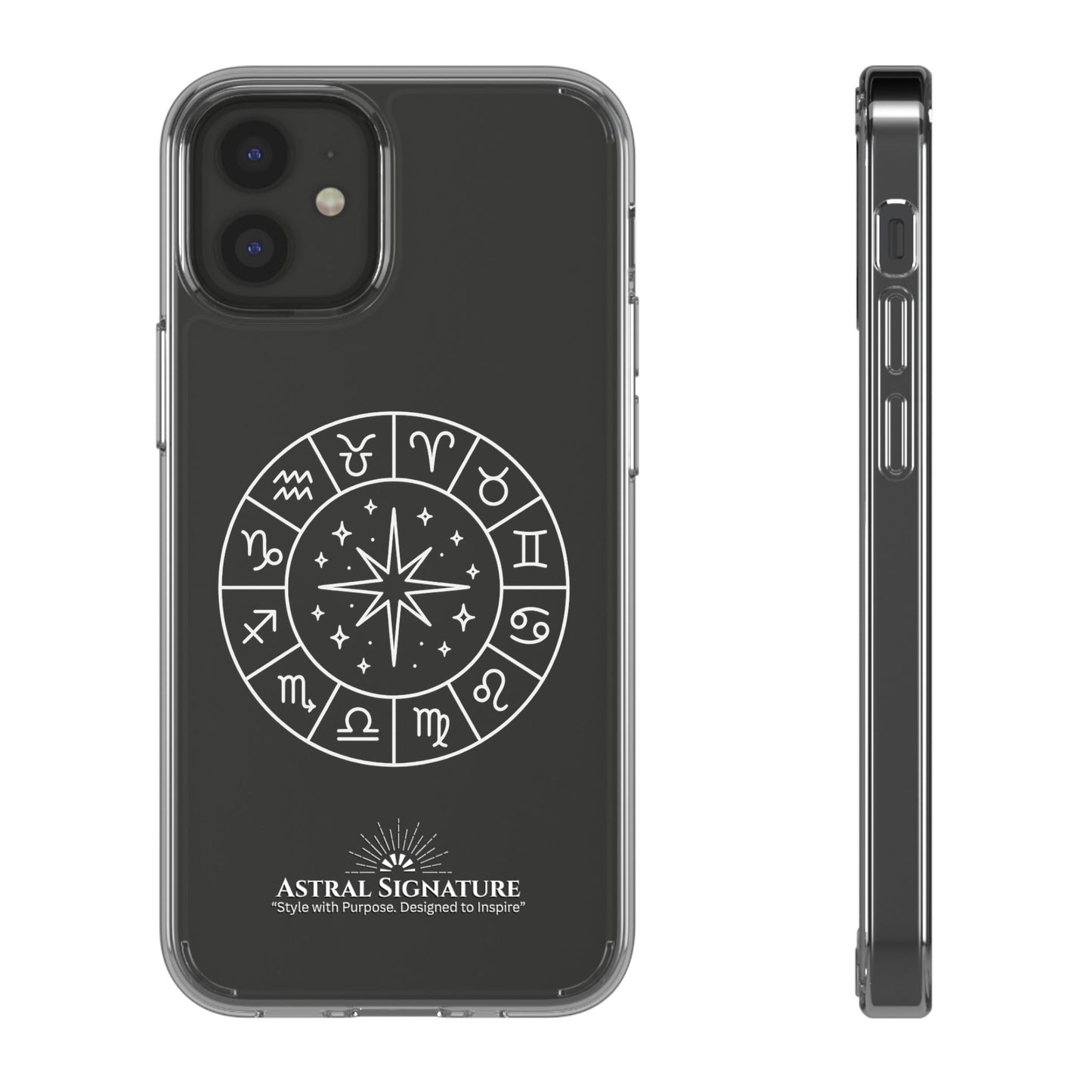iPhone Clear Cases, ideal for darker iPhone colors - Astral Signature