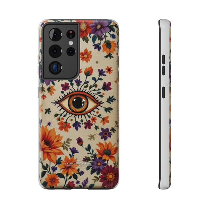 Phone Cases - Eye of God Symbol Impact-Resistant Case by Astral Signature