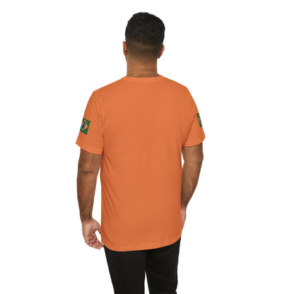 Casual Fashion T-Shirt - GO BRAZIL Team Tee - USA World Cup 2026 Limited Edition