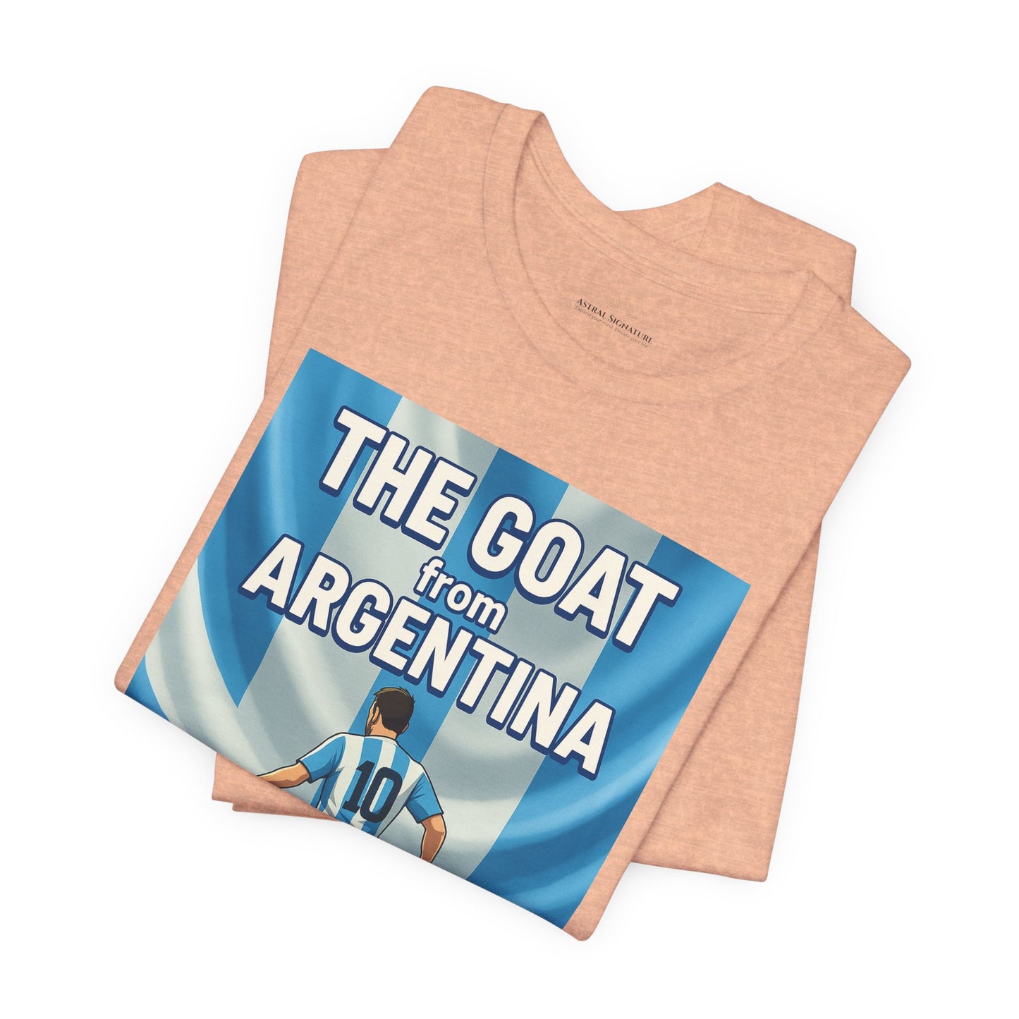 The GOAT from ARGENTINA Team Tee - Casual Fashion T-Shirt, USA World Cup 2026 Limited Edition