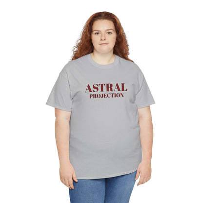 Astral Projection Tee, Spiritual Shirt, Cosmic Vibe Apparel, Unique Graphic T-Shirt, Motivational Clothing, Meditation Tee