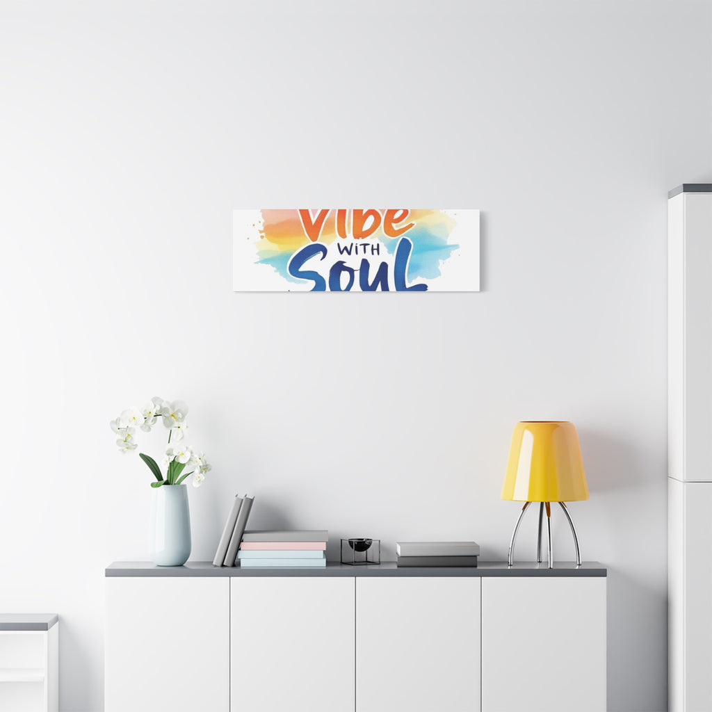 Canvas Art Vibe with Soul - Modern canvas with textures that inspire imagination.