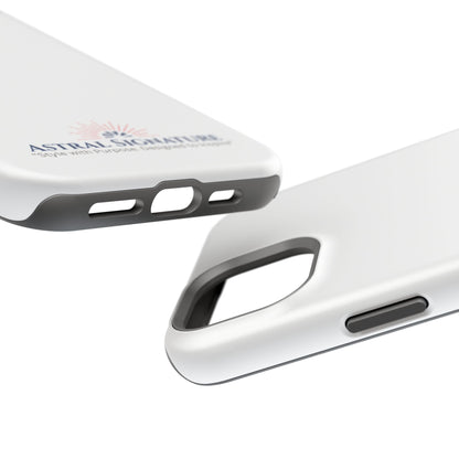 White Phone Case - Impact-Resistant White iPhone & Samsung Galaxy Case by Astral Signature