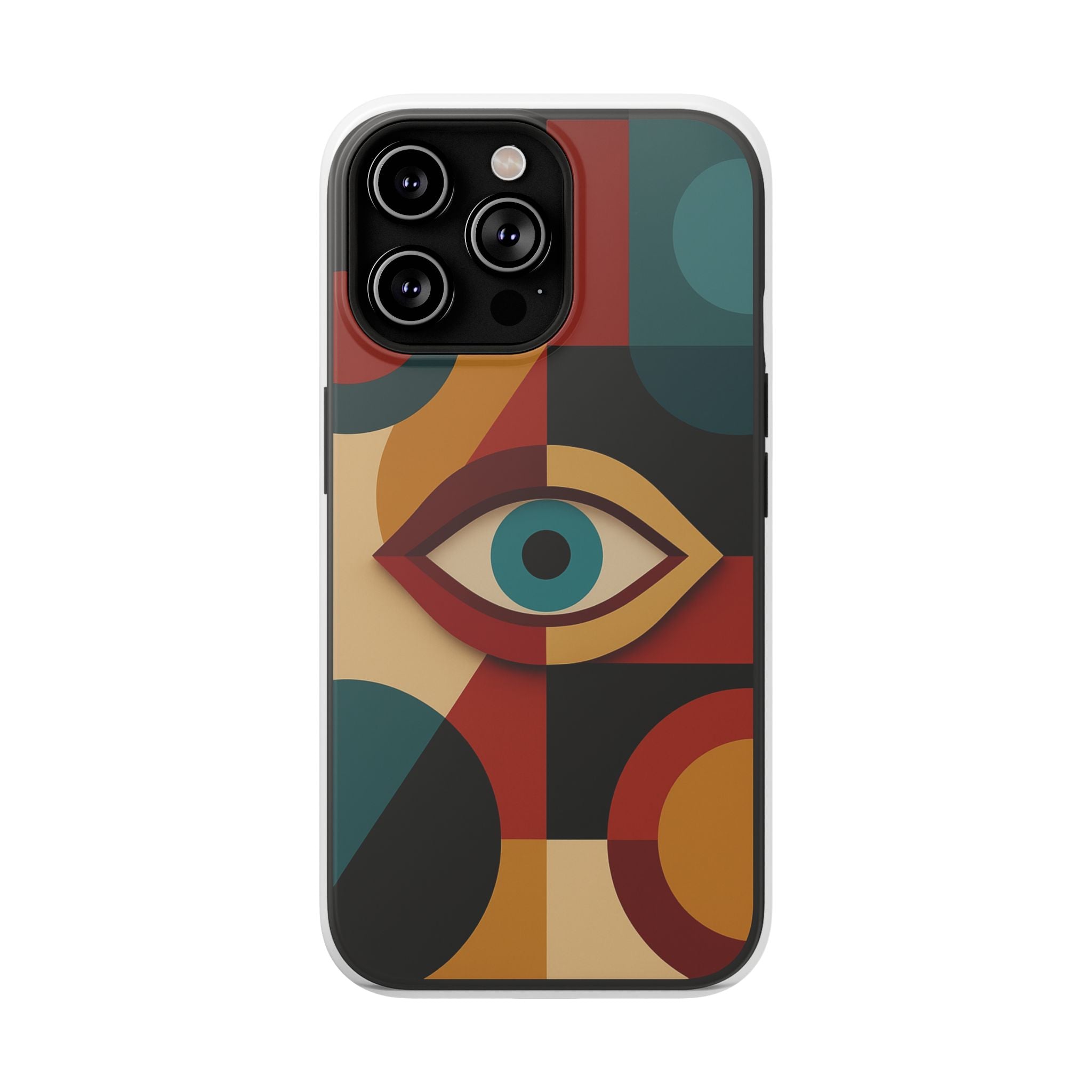 Close-up of the print quality on an Astral Signature Spiritual Symbol Phone Case.