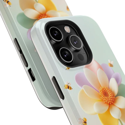 Phone Case Impact-Resistant, Calming 3D Flower Phone Case Impact-Resistant Case for Kids and Adults - Astral Signature