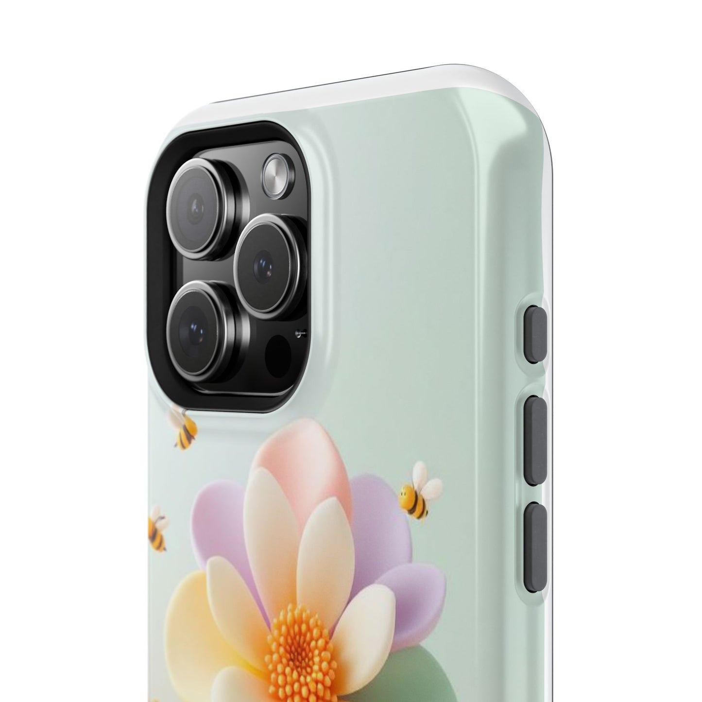 Phone Case Impact-Resistant, Calming 3D Flower Phone Case Impact-Resistant Case for Kids and Adults - Astral Signature