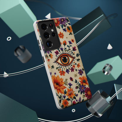 Phone Cases - Eye of God Symbol Impact-Resistant Case by Astral Signature