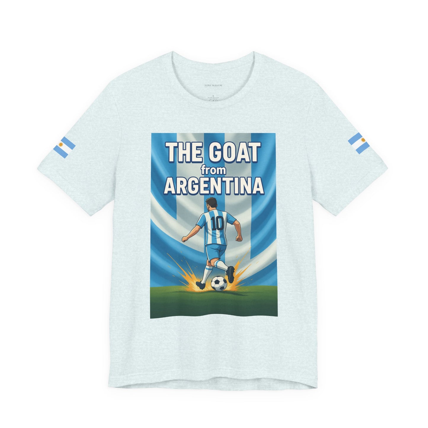 The GOAT from ARGENTINA Team Tee - Casual Fashion T-Shirt, USA World Cup 2026 Limited Edition