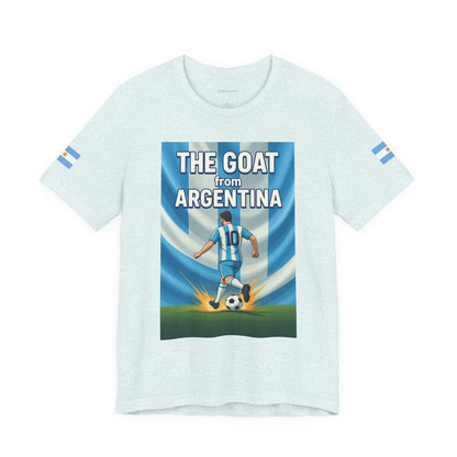 The GOAT from ARGENTINA Team Tee - Casual Fashion T-Shirt, USA World Cup 2026 Limited Edition