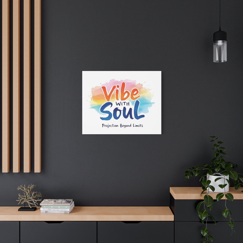 Canvas Art Vibe with Soul - Stylish artwork ideal for contemporary decor.