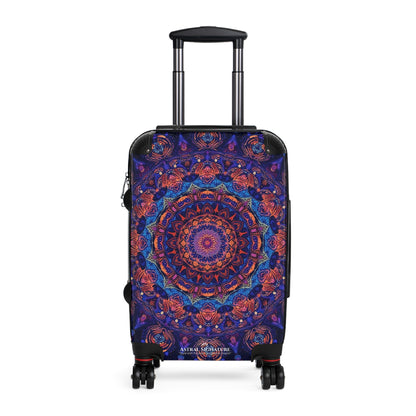 Astral Signature Purple Mandala Travel Suitcase
