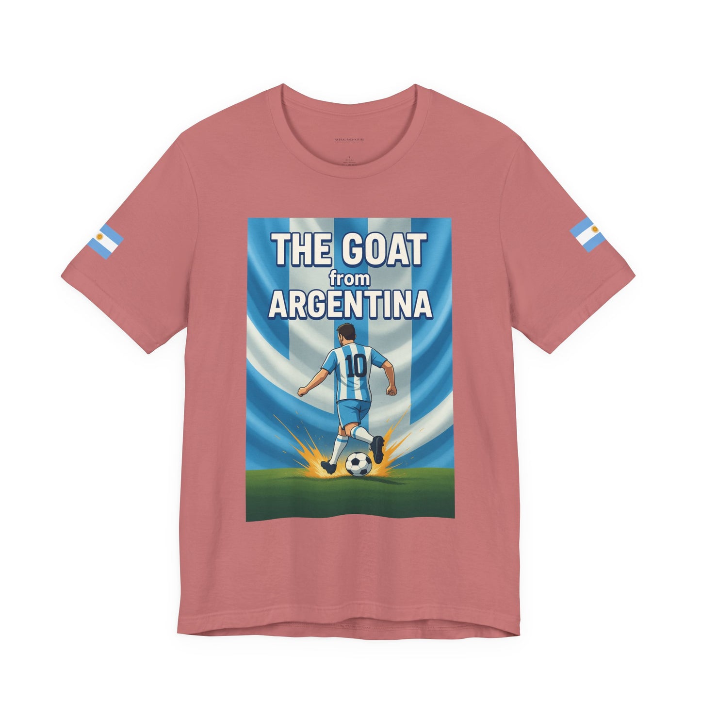 The GOAT from ARGENTINA Team Tee - Casual Fashion T-Shirt, USA World Cup 2026 Limited Edition