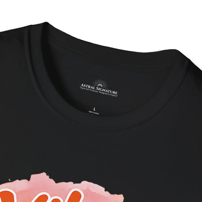 Vibe with Soul Tee, Motivational Unisex Softstyle T-Shirt by Astral Signature