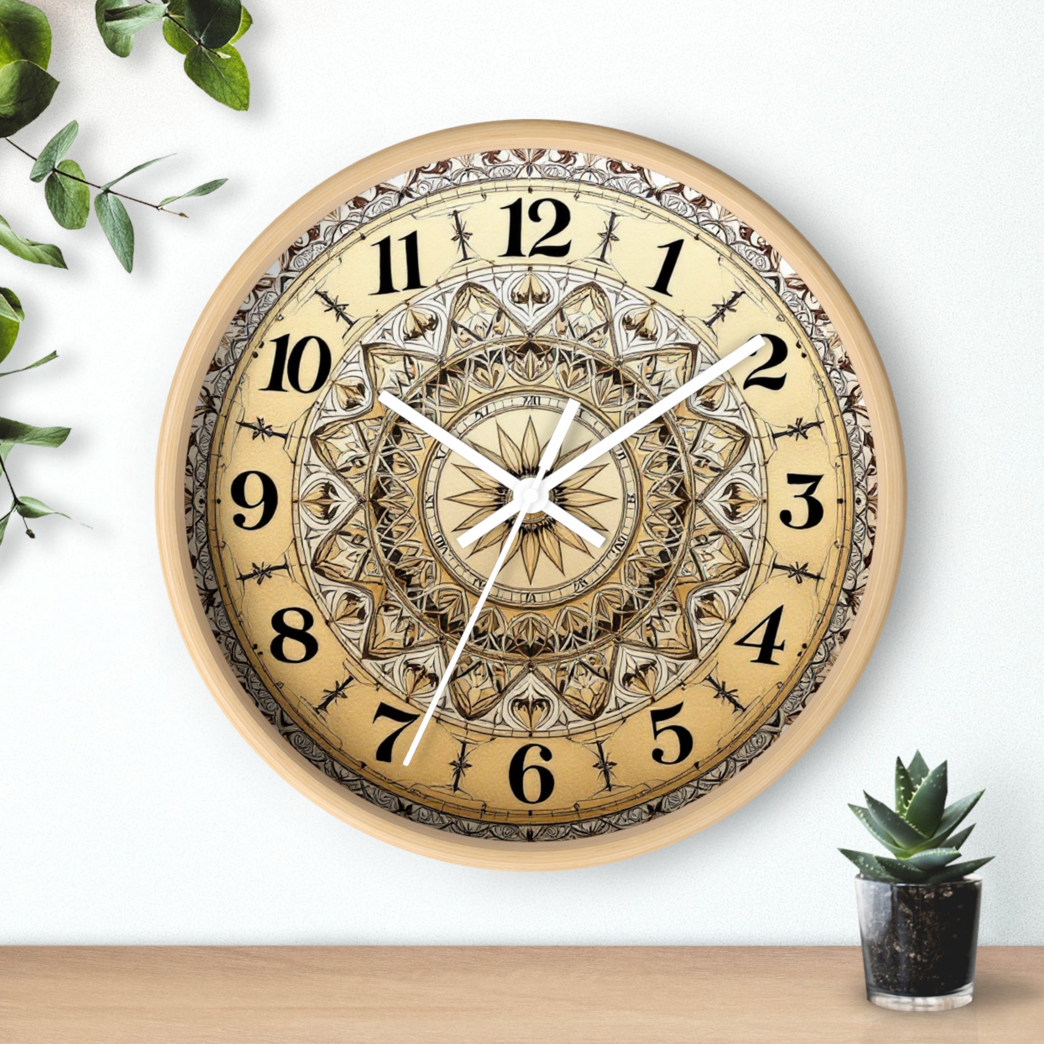 Astral Signature™ Bohemian Mandala Wall Clock