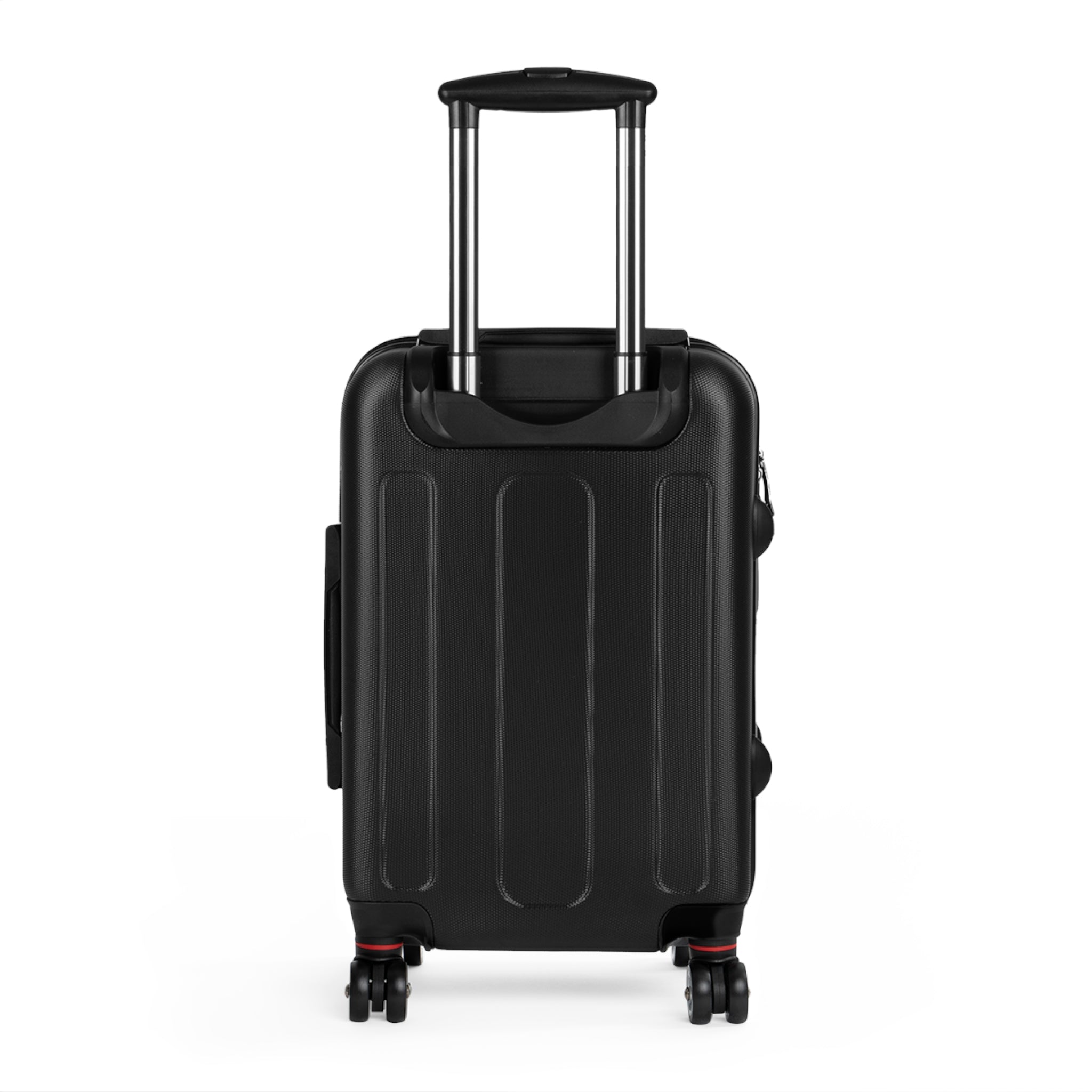 Detailed image of the interior of the Astral Signature Sacred Travel Suitcase, showcasing spacious compartments for mindful travel luggage.