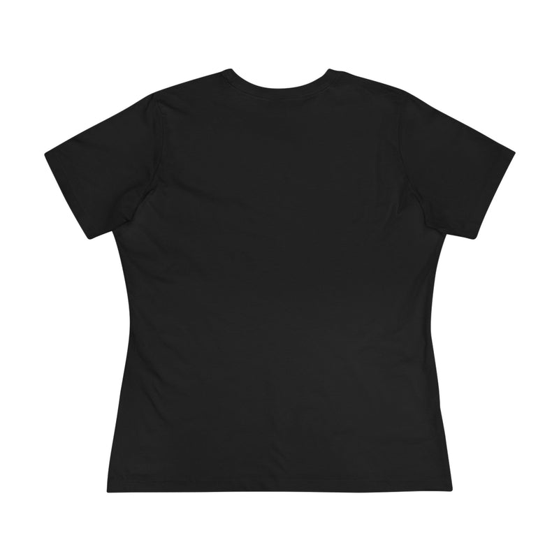 Camiseta Astral Radiant Lines — Camiseta minimalista de algodón para mujer