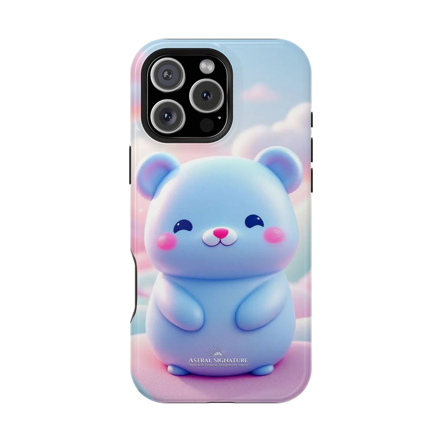 Phone Case Calming 3D Gummy Bear Phone Case Impact-Resistant Case by Astral Signature