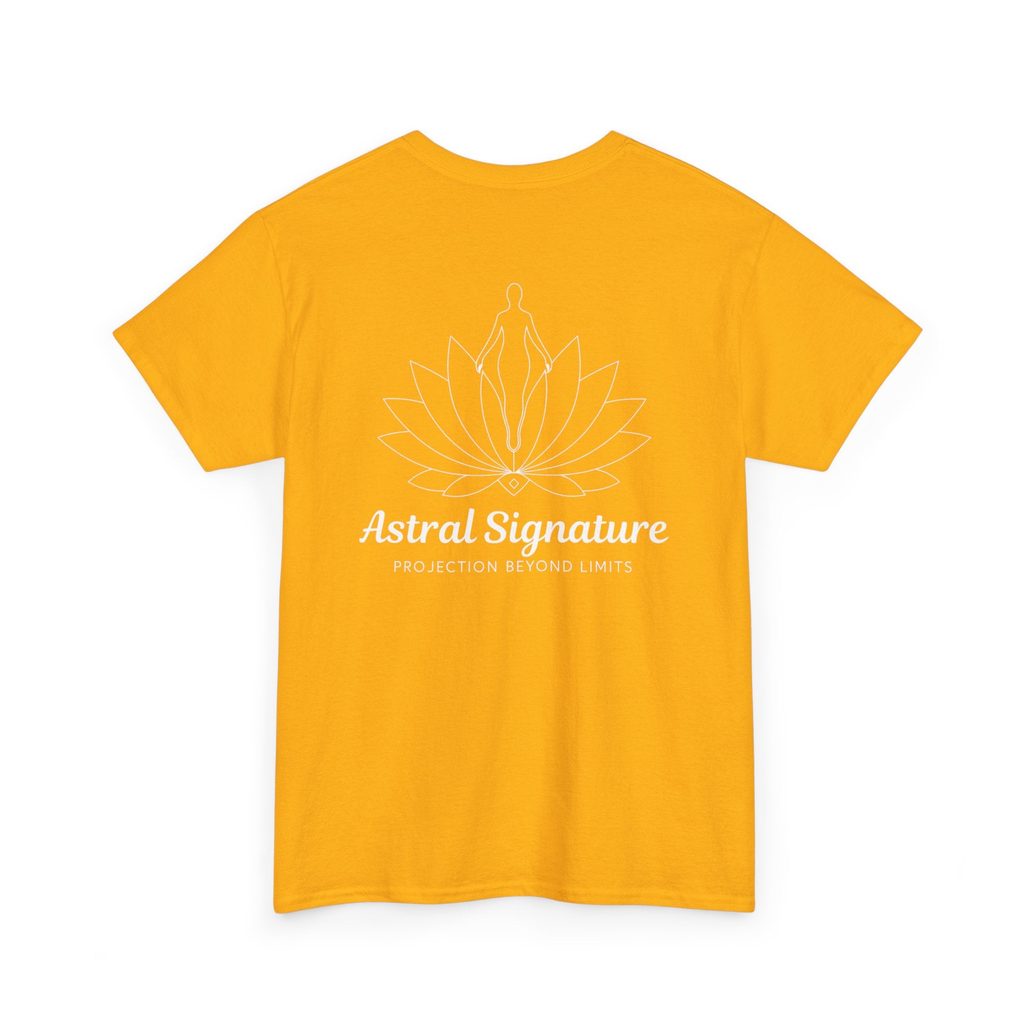 Lotus Flower Astral Signature Unisex Tee