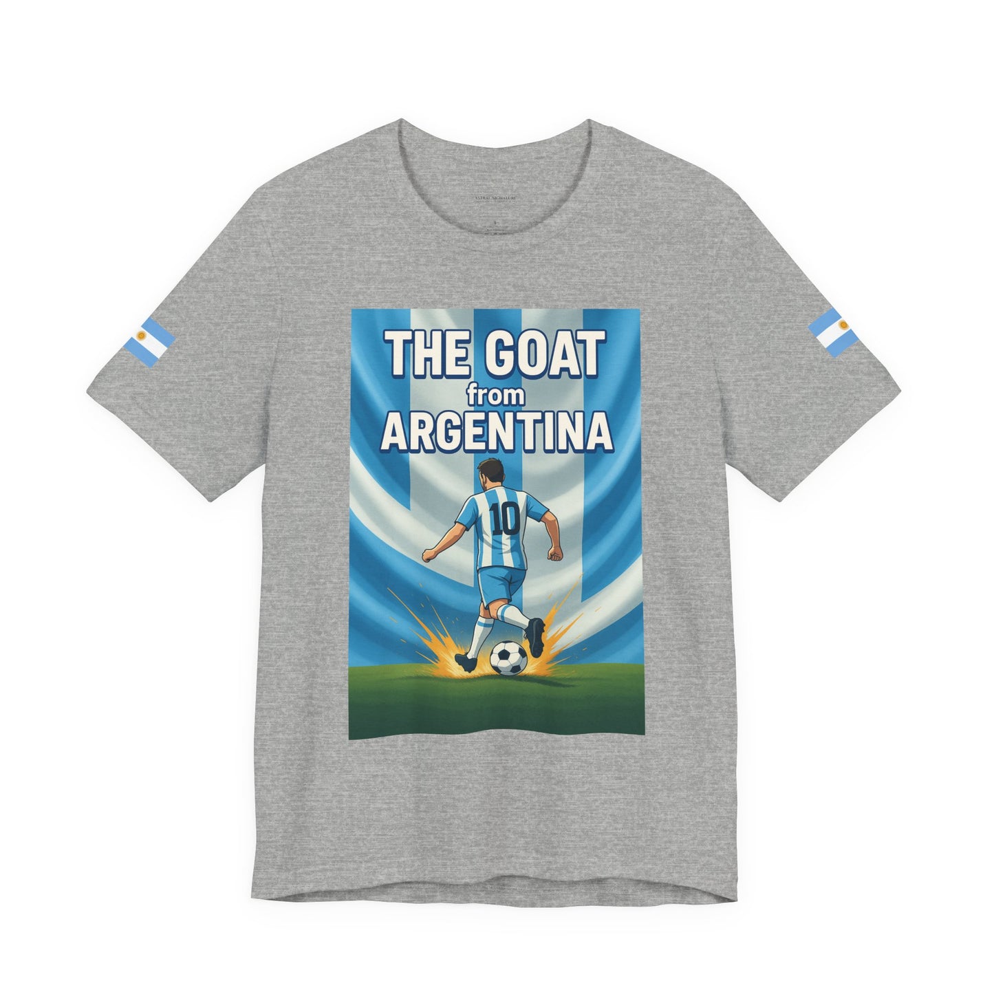 The GOAT from ARGENTINA Team Tee - Casual Fashion T-Shirt, USA World Cup 2026 Limited Edition